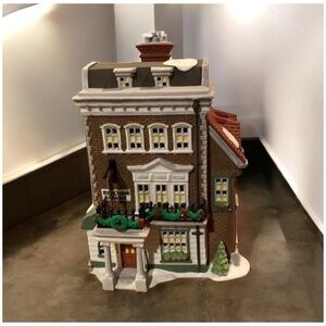 Dept 56 Dickens' Village "Crown & Cricket Inn" 1st Edition 1992 #57509